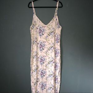 Plus Floral Maxi Dress